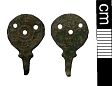 Middle Saxon/Late Saxon hooked tag from NHER 31044  © Norfolk County Council