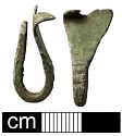 Middle Saxon strap fitting from NHER 25765  © Norfolk County Council