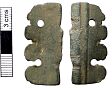 Early Saxon sleeve clasp from NHER 29339  © Norfolk County Council