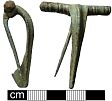 Romano-British brooch  from NHER 39288  © Norfolk County Council
