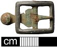 Post-medieval buckle  from NHER 39288  © Norfolk County Council