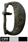 Medieval buckle from NHER 30853  © Norfolk County Council