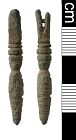 Middle Saxon strap end 1 from NHER 35669  © Norfolk County Council