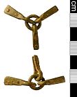 Early Saxon strap fitting from NHER 28370  © Norfolk County Council