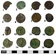 Roman coin hoard (reverse) from NHER 41008  © Norfolk County Council