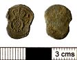 Post-medieval cloth seal 1 from NHER 25671  © Norfolk County Council