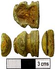 Early Saxon cruciform brooch 1 from NHER 25843  © Norfolk County Council
