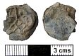 Post-medieval cloth seal 1 from NHER 44753  © Norfolk County Council