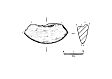 Drawing fo a Late Bronze Age socketed axe fragment from NHER 14864  © Norfolk County Council