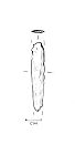 Drawing of a Late Bronze Age double-edged knife from NHER 29937  © Norfolk County Council