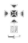 Drawing of an Early Saxon pyramid sword belt mount from NHER 34382  © Norfolk County Council