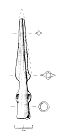 Drawing of a Middle Bronze Age spearhead from NHER 37333  © Norfolk County Council