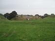 The ruins of the castle at Castle Acre  © Norfolk Museums & Archaeology Service