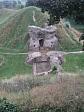 The ruins of the western gatehouse, Castle Acre  © Norfolk Museums & Archaeology Service