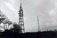 Two World War Two radar masts in Caistor St Edmund  © Norfolk Museums & Archaeology Service