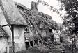 The Striped Cottage on Broadmoor Road in Carbrooke has now been demolished, but it was a medieval timber-framed hall house  © Norfolk Museums & Archaeology Service