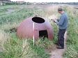 A rare example of a World War Two Allan Williams Turret in Cley-next-the-Sea  © Norfolk Museums & Archaeology Service