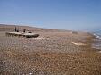 The remains of a World War Two coastal battery on the beach at Cley-next-the-Sea  © Norfolk Museums & Archaeology Service