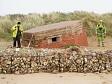A World War Two pillbox that has probably moved from its original position  © Norfolk Museums & Archaeology Service