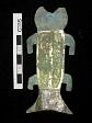 An unusual Early Saxon mount in the shape of a stylised fish  © Norfolk Museums & Archaeology Service