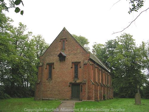 19th century church school at Spooner Row.