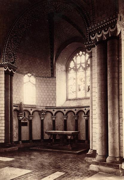 Photograph of a chantry chapel in Norwich Cathedral. From Picture Norfolk.