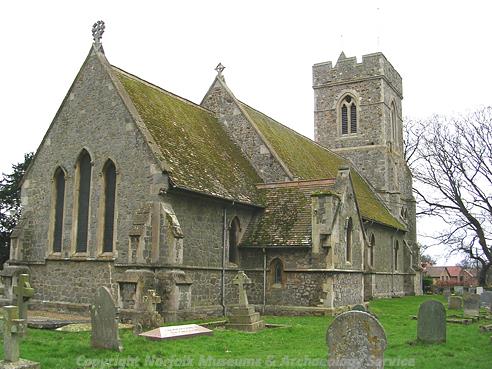 Photograph of All Saints' Church, North Wooton.