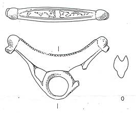 Drawing of a Roman cosmetic mortar from Syderstone.