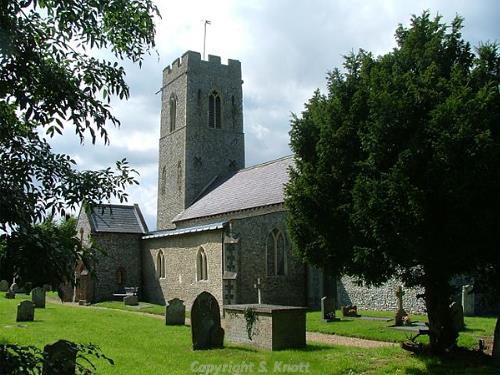 Photograph of St Michael's Church, Sutton. Photograph from www.norfolkchurches.co.uk