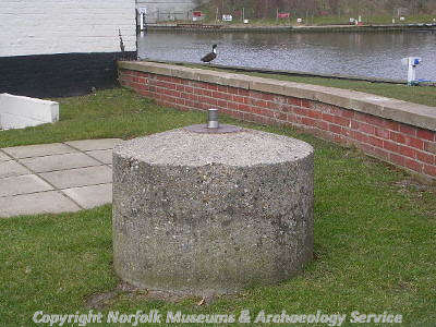 World War Two spigot mortar emplacement, Acle